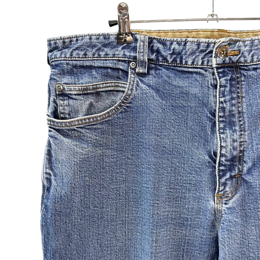 DULUTH TRADING CO. Men's Flex Ballroom Jeans • 40x28 • blue